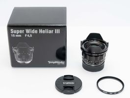 Voigtländer Heliar 15mm / 4.5 III VM