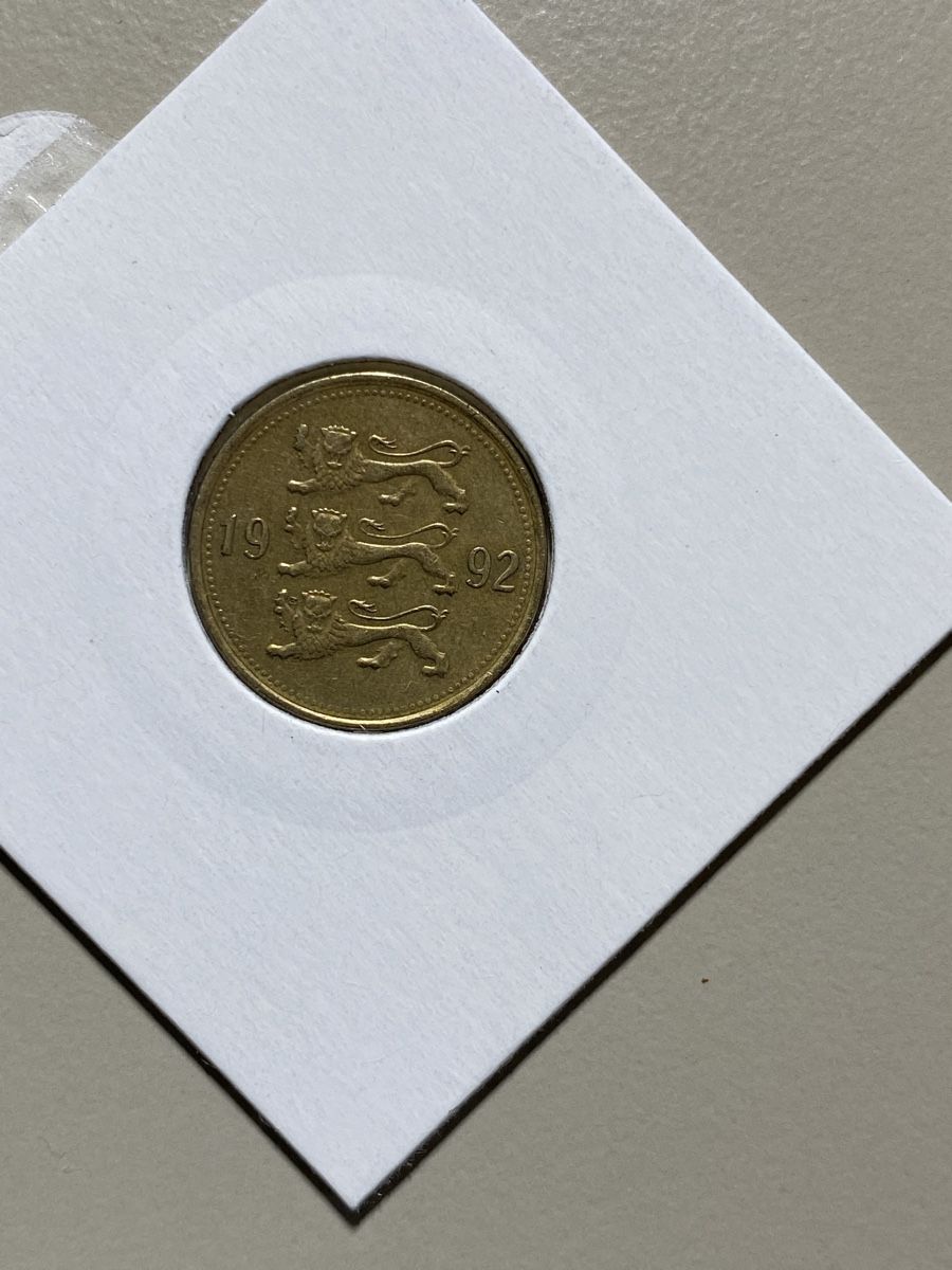 Alle Münzen: Estonie - 50 senti - 1992 – Gebraucht aus Payerne von Mike1682 1