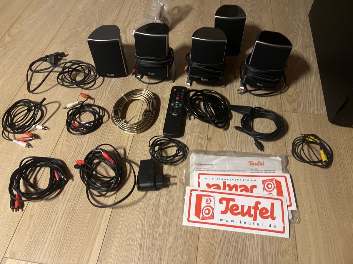 Teufel Home Cinema: Teufel Decoderstation 5 Surround Soundsystem - Top Zustand! – Usato da Vordemwald venduto da Cansedpine 6