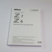 Manuale Nikon Z6, Z7 (IT)
