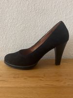 Caprice Pumps Black Keilabsatz Schuhe 37.5 Neupreis 95,- CH