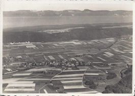 Messen SO Flugaufnahme m Bucheggberg  u Jura , 1961