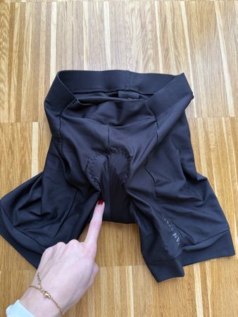 Siroko Radhose mit Polsterung, Grösse S, Schwarz