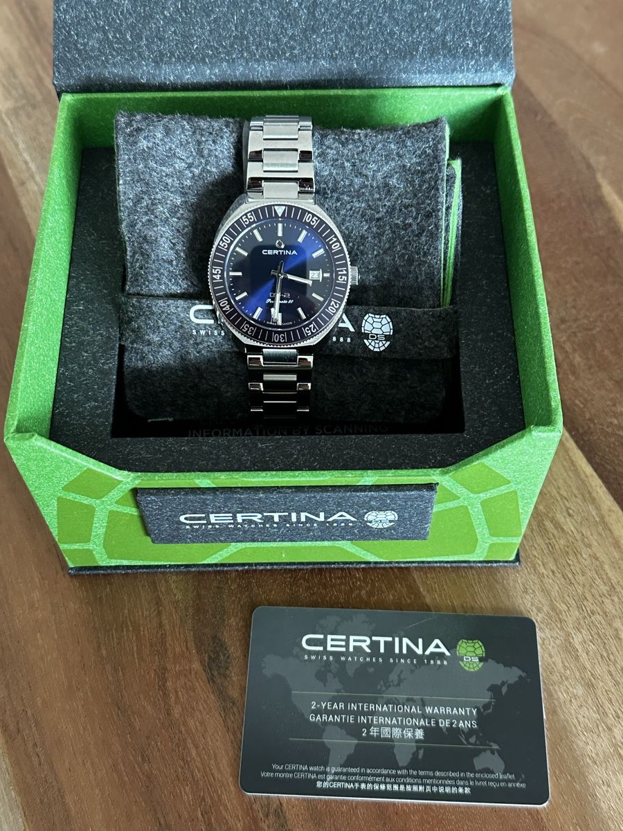 Certina Orologi: Certina DS-2 Powermatic 80, Neu – Nuovo e nell'imballaggio originale da Kreuzlingen venduto da des_n67y 6