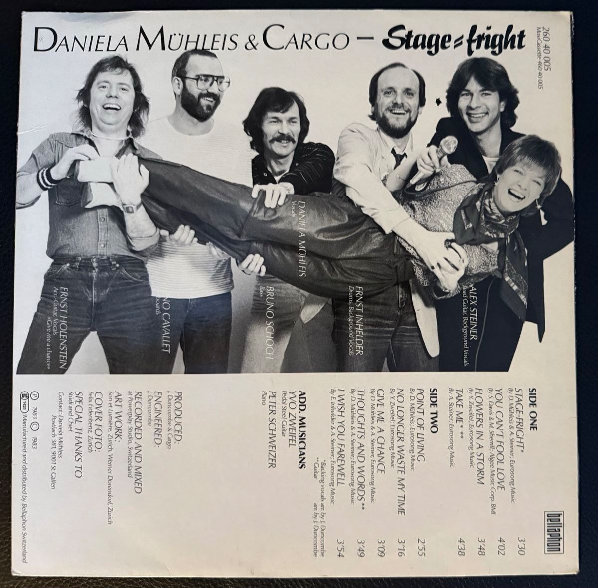 Vinyles: Daniela Mühleis & Cargo - Stage Fright LP Schallplatte – D'occasion à Goldach par Donpancho 1