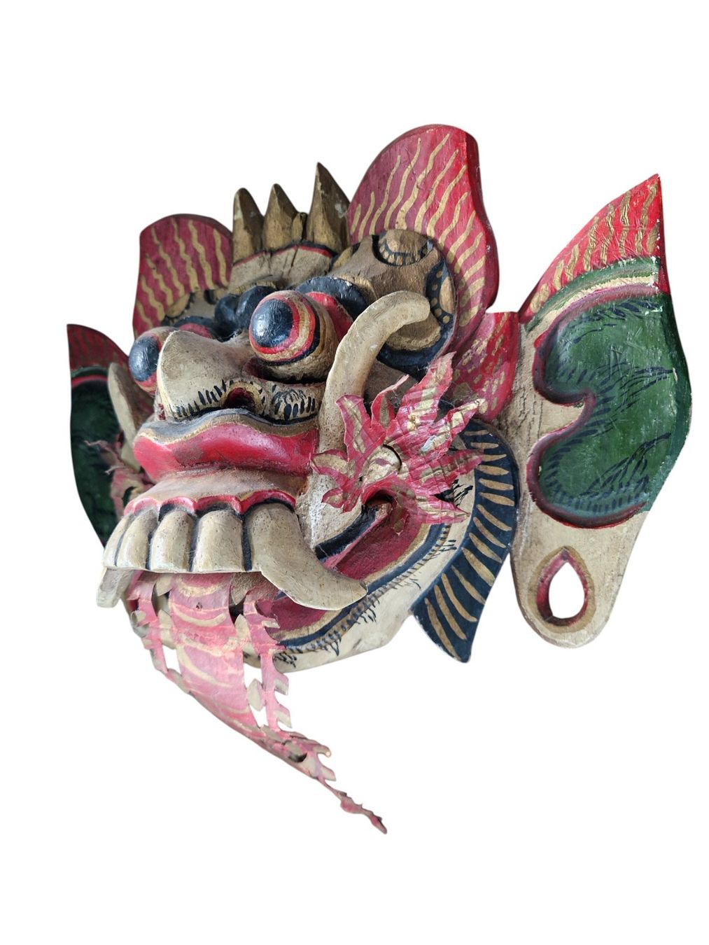 Sonstige Antiquitäten & Kunst: antike Rangda Maske Nr.2 – Gebraucht aus Mörschwil von antiksalon21 4