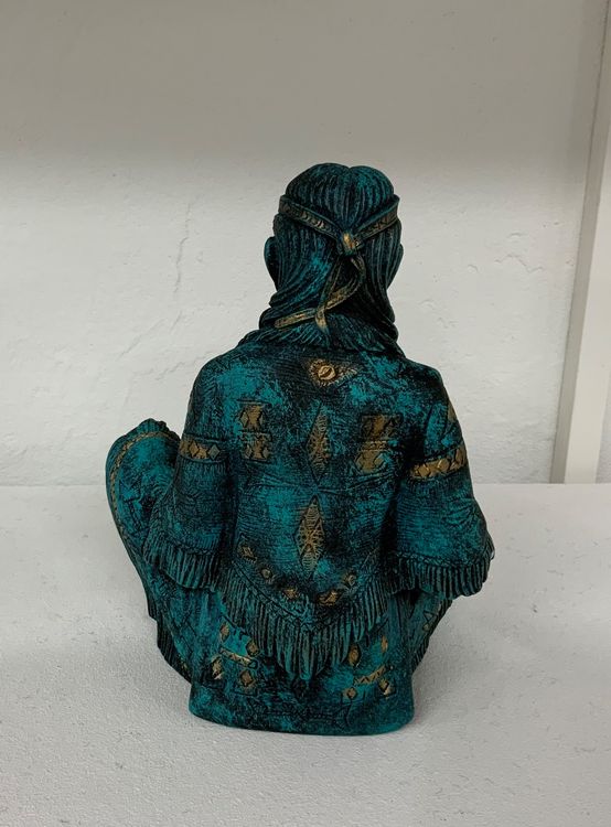 Statuette: Indianerin grün – Usato da Oberwil - Lieli venduto da Beeri_5 2