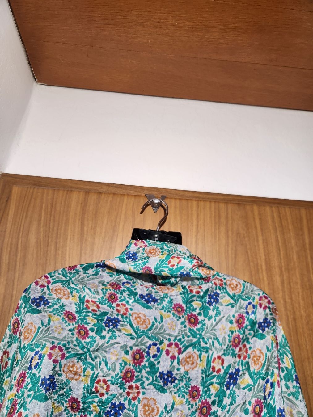 Foulard & Sciarpe: Echarpe soie éger fleuri d'été vert  – Usato da Niedergösgen venduto da Eva2410 2