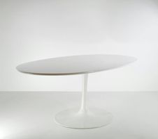 Eero Saarinen, Arkana Esstisch, Tulpenfuss 186x107 cm