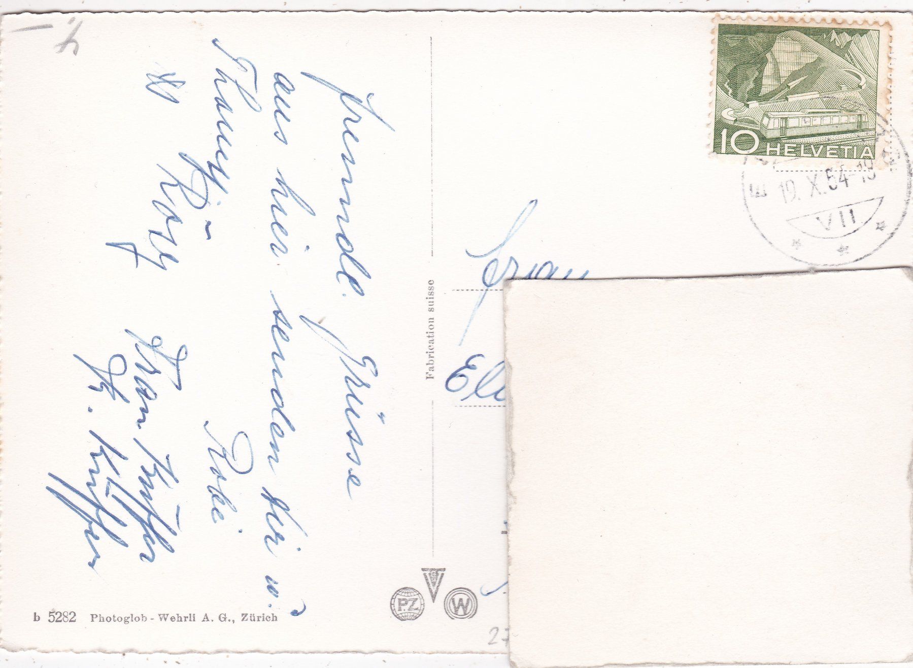 Cartes postales: Engelberg mit Spannörter 1954 – D'occasion à Herisau par Lisegrat2008 1