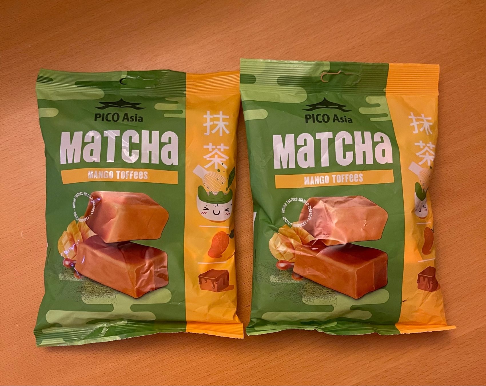 Cibi & Specialità: 2 Packungen Matcha Mango Toffees mit je 200g – Nuovo e nell'imballaggio originale da Basel venduto da Seifehuesli