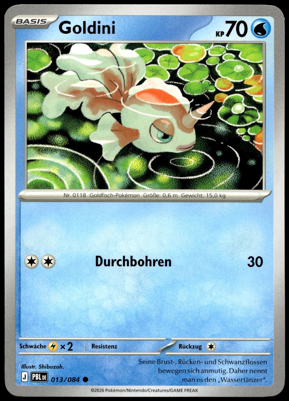 Pokémon Carte collezionabili: Goldini (PBL DE 013/084) – Usato da Affoltern am Albis venduto da Chiesa_5
