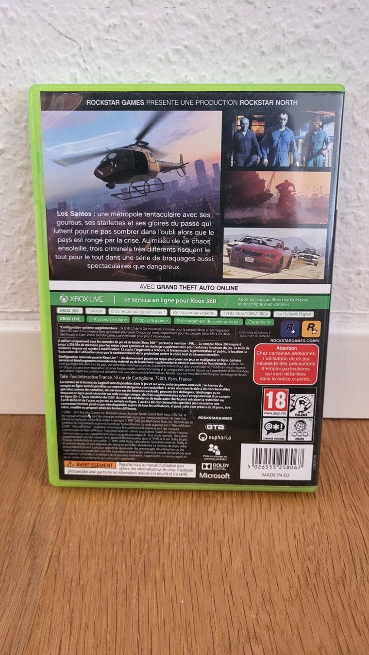 Microsoft Spiele: Xbox 360 - GTA 5 – Gebraucht aus Münsingen von DigitaleSpielecke 1