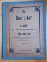 Kunstmappe Hochaltar und Chorgestühl Blaubeuren