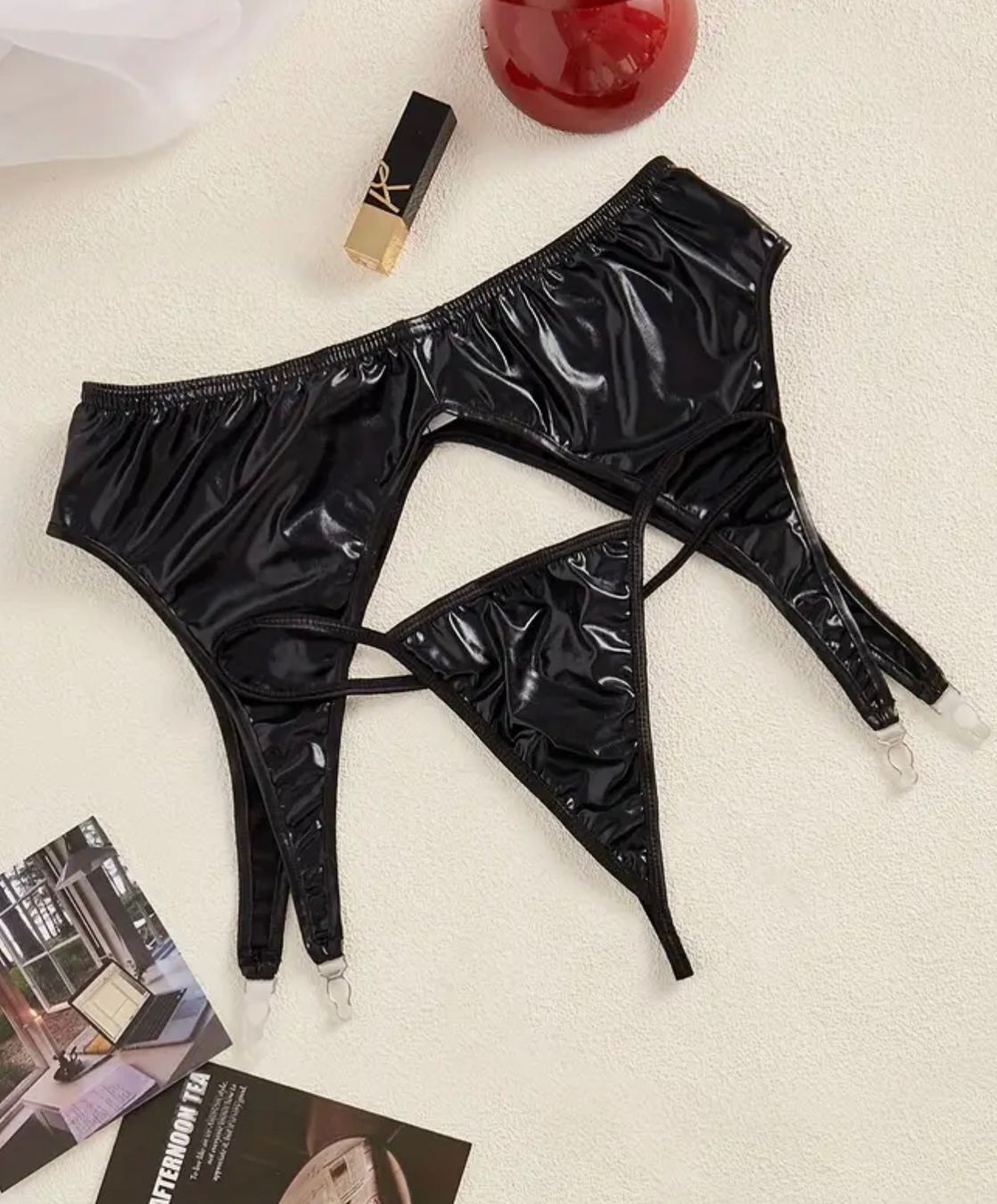 Altra biancheria intima: 2-teiliges Dessous-Set M – Nuovo e nell'imballaggio originale da Uetendorf venduto da Stoun 4