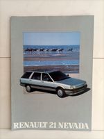 Brochure Catalogue Renault 21 Nevada 1989 TL/TS GTS/GTX/TXE