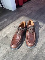 Lederschuhe Oxford Braun Gr 40