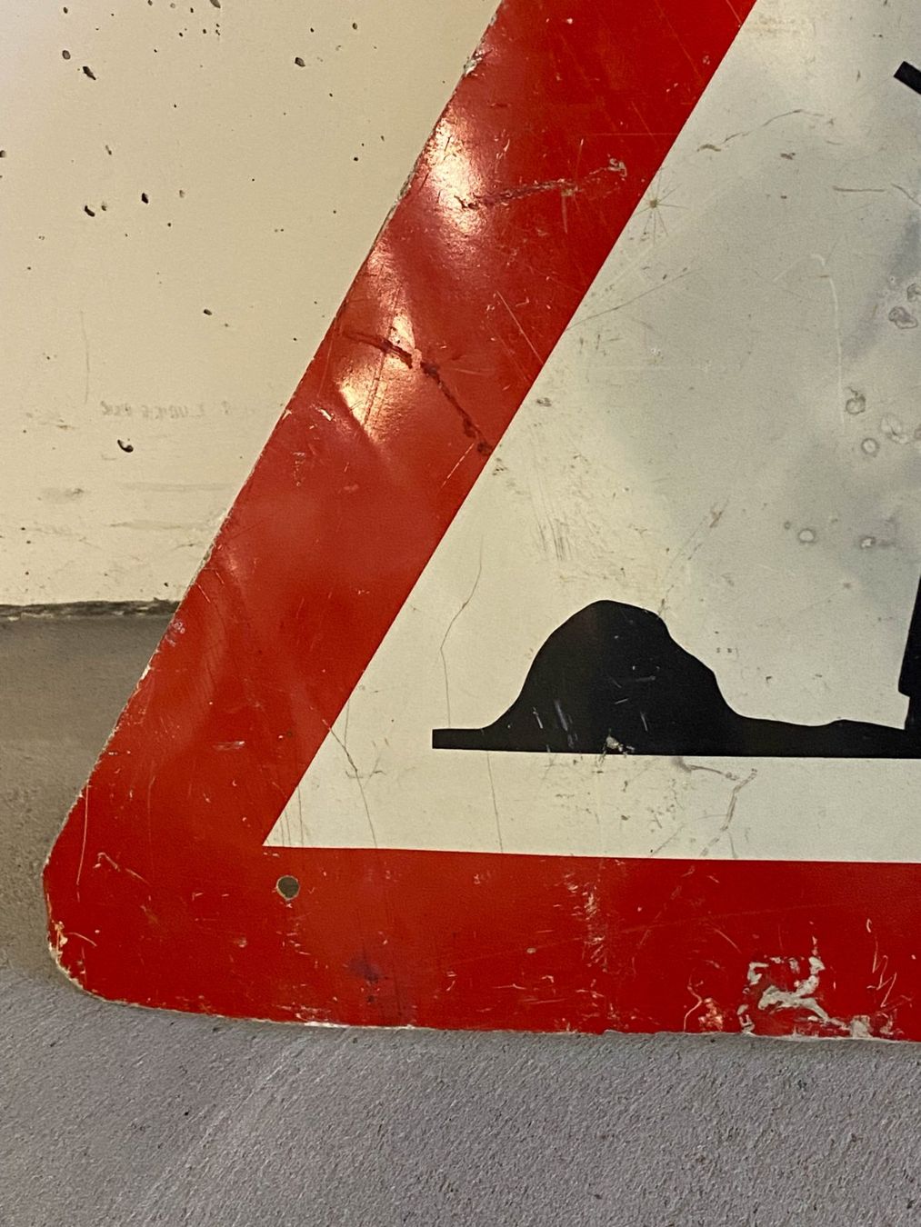 Schilder: Vintage Baustellenschild – Gebraucht aus Zürich von  4