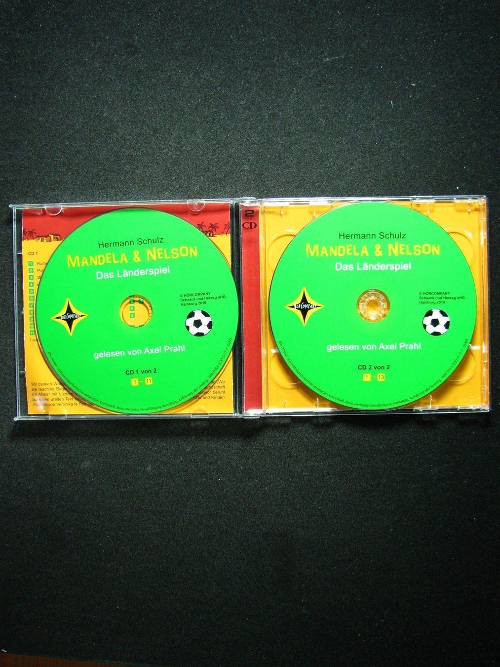 CD: 2 CD  H. Schulz Mandela & Nelson – Usato da Reitnau venduto da Zaomir 2