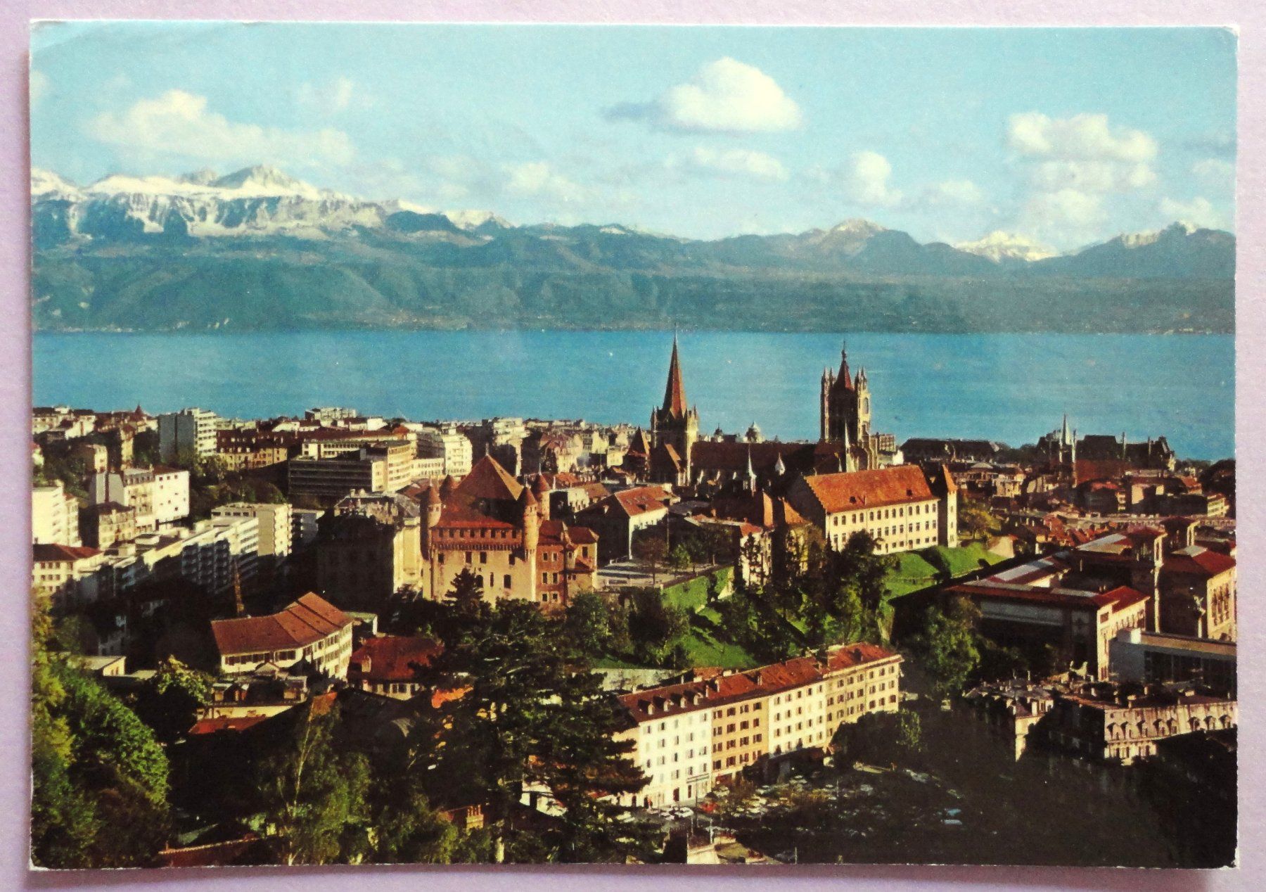 Cartoline postali: Lausanne - Vue générale – Usato da Fétigny venduto da Billy2miny