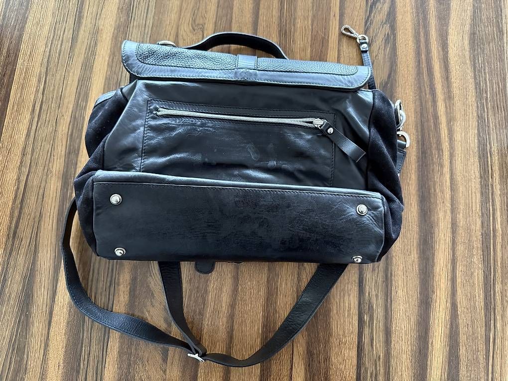 Borse da donna: Blackbeard Tasche schwarz/grün metallic – Usato da Stäfa venduto da Power34 1