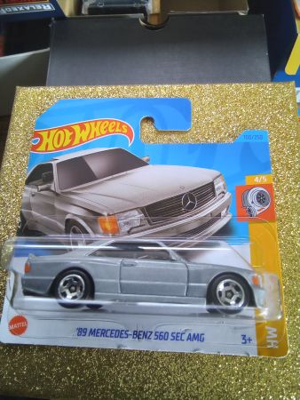 Hot Wheels '89 Mercedes-Benz 560 SEC AMG, Postversand