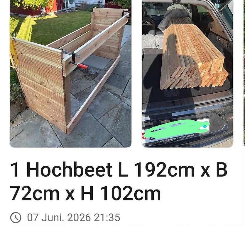 Vasi per fiori: Hochbeet nicht gebraucht – Usato da Winterthur venduto da Genni 1