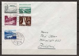 FP1954 - Lettre Pro Patria   1954 obl. 24.8.1954