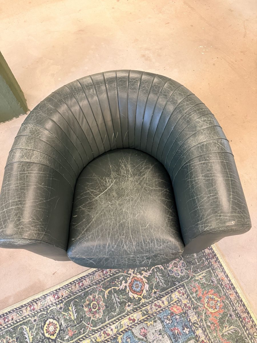 Sessel: Designer Sessel Dunkelgrün – Gebraucht aus Kaisten von Nieszner01 1