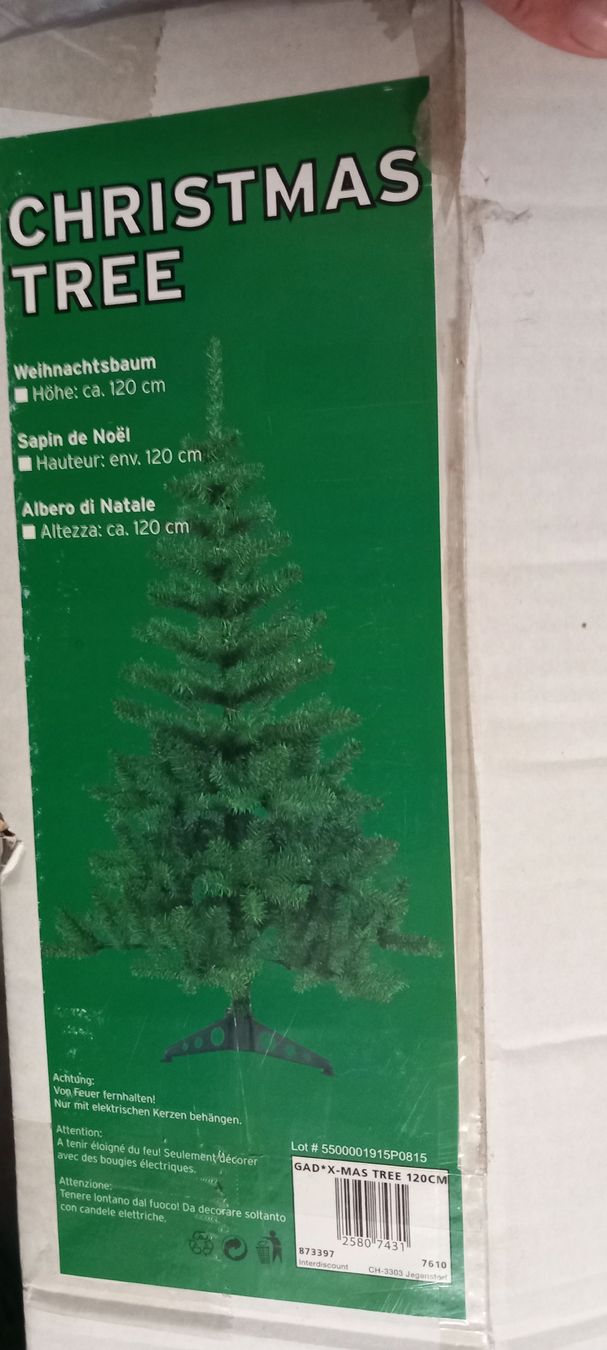 Alle Dekorationen: Weihnachtsbaum künstlich Unbenutz  – Neu (gemäss Beschreibung) aus Zürich von Reyniii