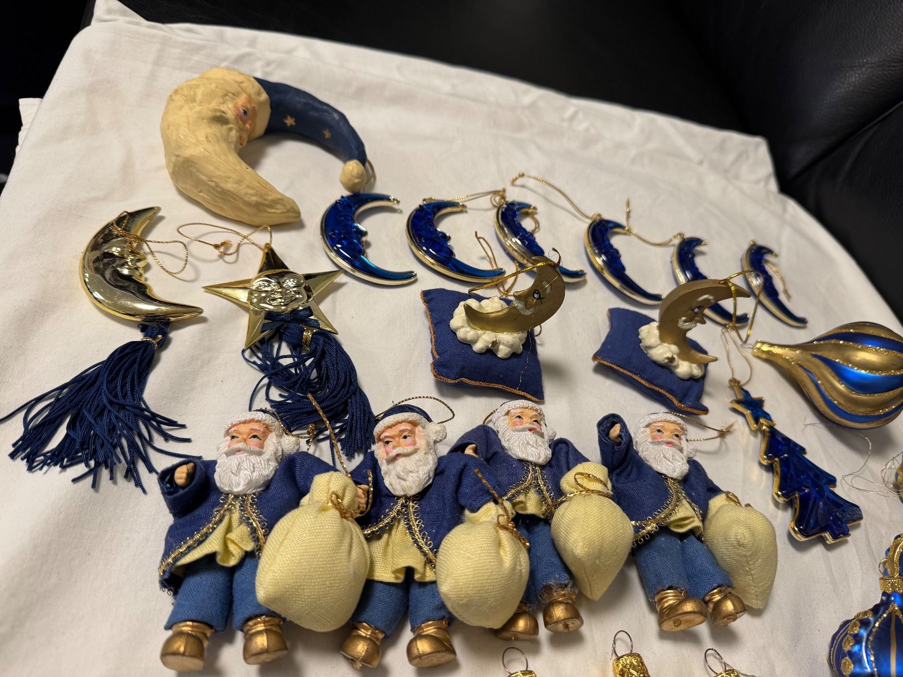 Tutte le decorazioni: Vintage Christbaumschmuck blau/gold – Usato da Diegten venduto da Sandor29388 5