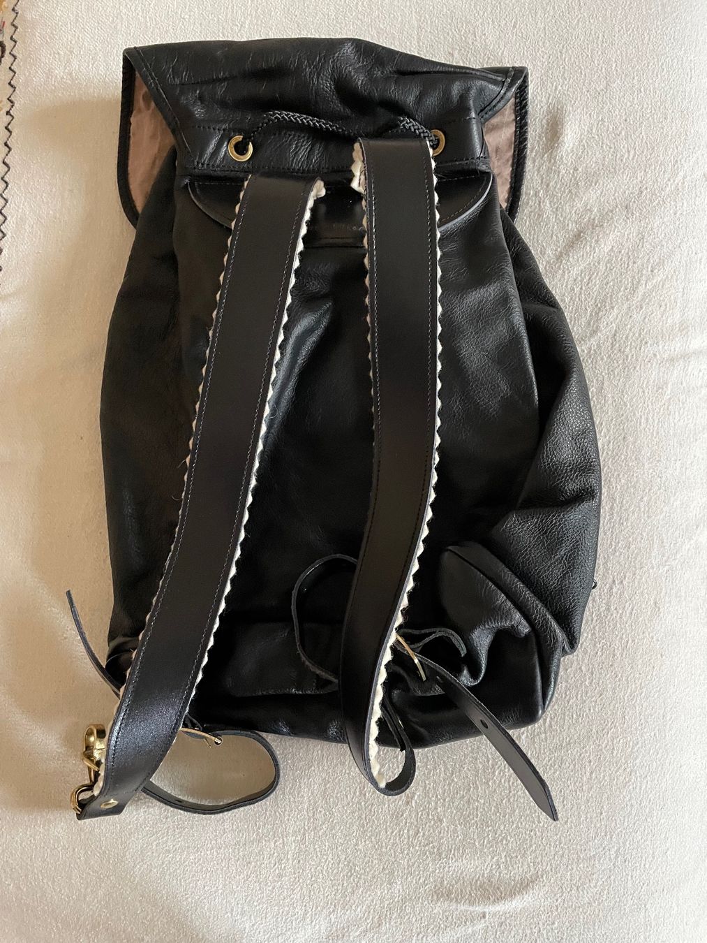 Rucksäcke: Damen Rucksack Leder Heimatwerk – Gebraucht aus Zürich von stzepp 4