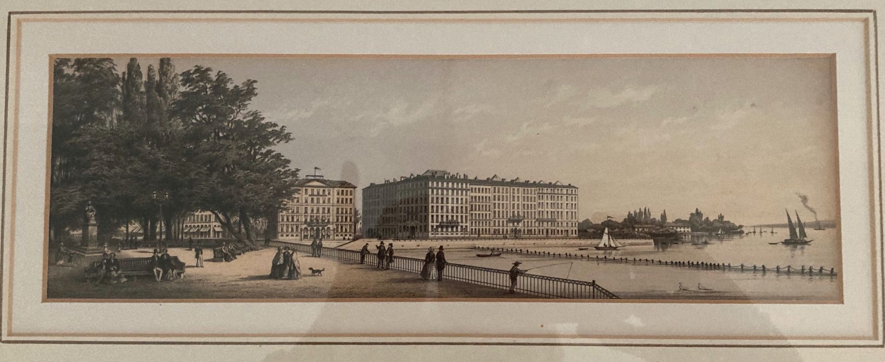 Incisioni: Stich, Genève, 28/47cm, – Usato da Bern venduto da wilhelmine02 2