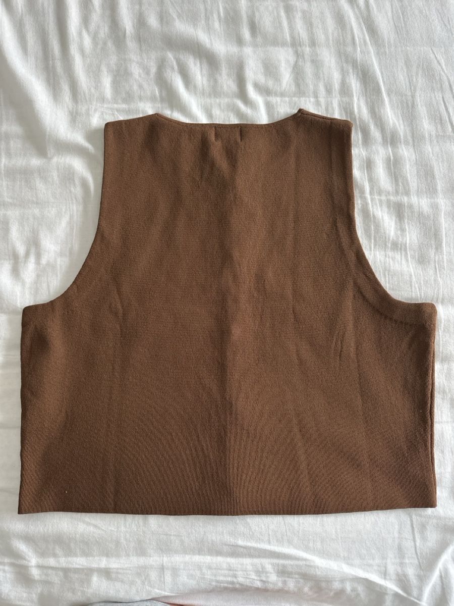 H&M Tops: Oberteil, braun und ärmellos – Neuf (Voir description) à Goldach par mariarosapenasa 1