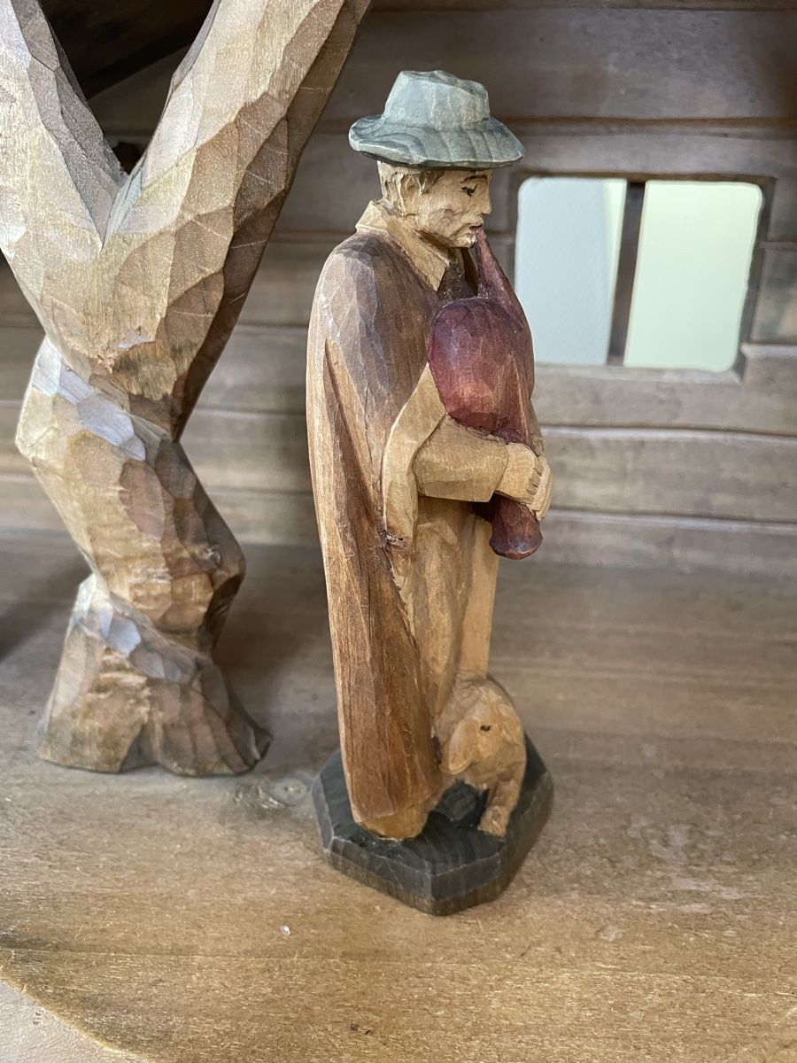 Figurines: Dudelsackbläser m. Schaf E. Thomann Brienz – D'occasion à Flawil par Naphtali 1