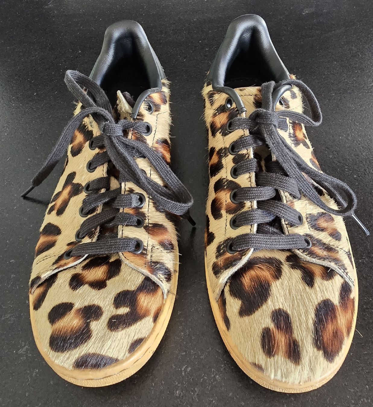 Adidas Scarpe da donna: adidas Stan Smith, Grösse: 40, Ponyhaar Leopard – Nuovo (secondo la descrizione) da St. Gallen venduto da charly92 1