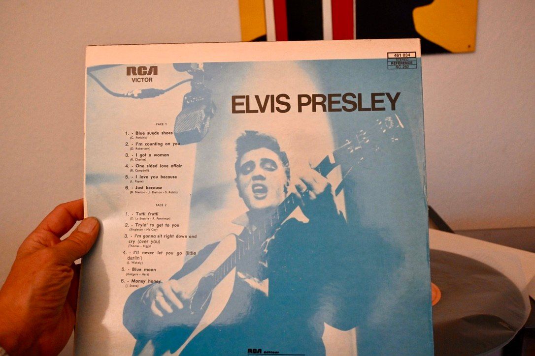 Schallplatten: Elvis SAME re-issue france  VG+/VG+ – Gebraucht aus Pfaffhausen von mono_rec 4