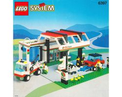 Lego 6397 Gas N' Wash Express / Tank- und Service (1992) RAR