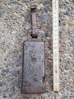 antiker Gewichtstein 1848 Z 🇨🇭 IV interessant selten & rar