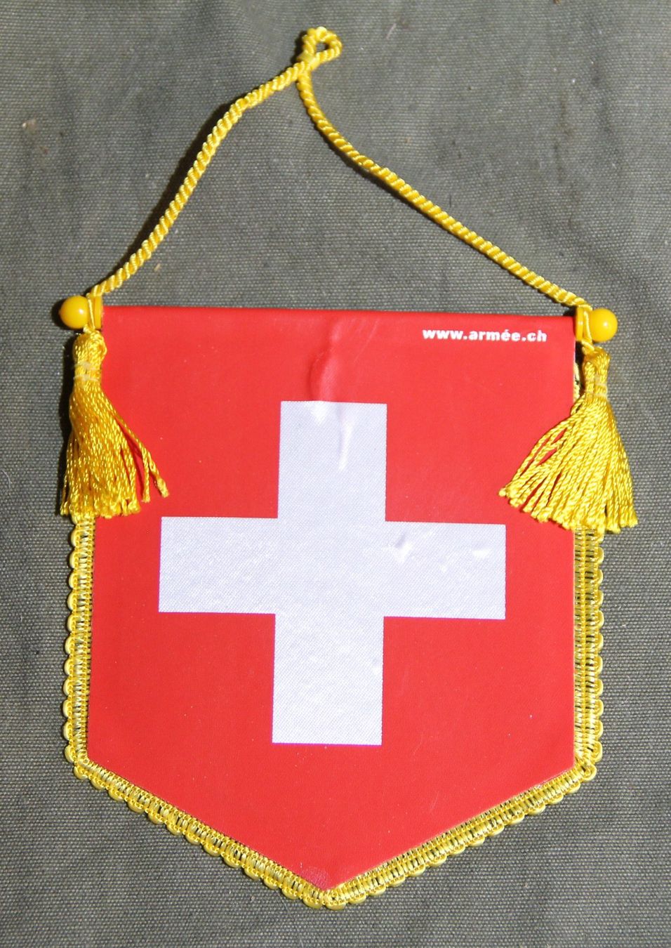 Schweizer Armee Placchette & Badge: Wimpel, Schweizer Armee / Schweizer Kreuz – Usato da Belp venduto da Tomsek 2