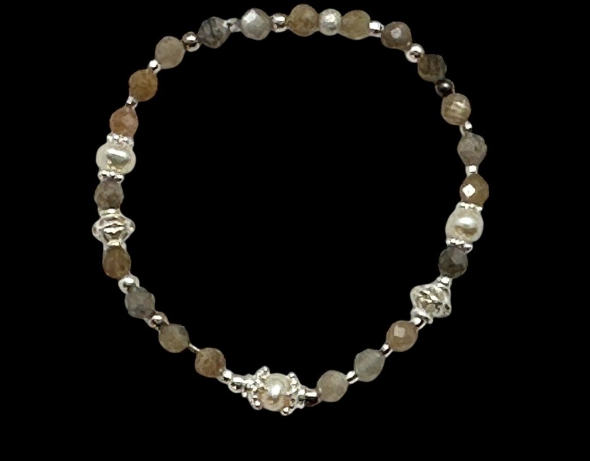 Bracciali & Braccialetti: Mondsteinarmband – Nuovo e nell'imballaggio originale da Niederglatt ZH venduto da Silberschmuck-design 1