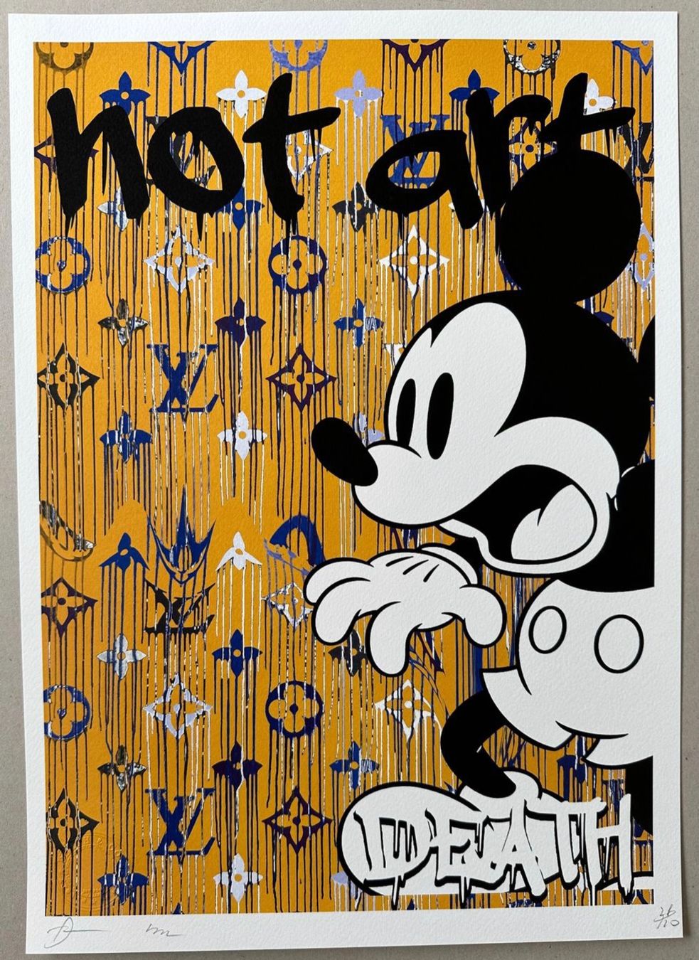 Foto & Immagini: Death: Shocked Vuitton Mickey 26/100 – Nuovo (secondo la descrizione) da Wallbach venduto da Nenex