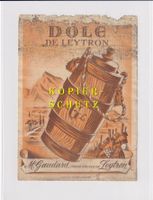 Etikette für Wein - Dôle de Leytron /bd