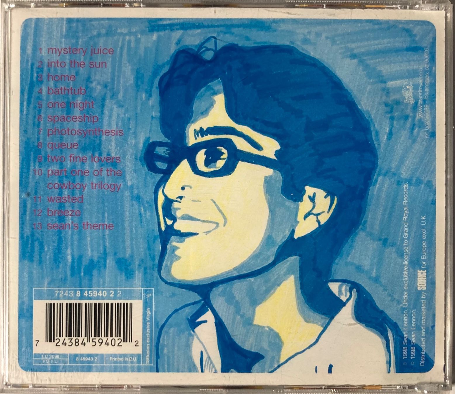 CD: SEAN LENNON - INTO THE SUN – Usato da Poliez-Pittet venduto da Newtown-Records 1