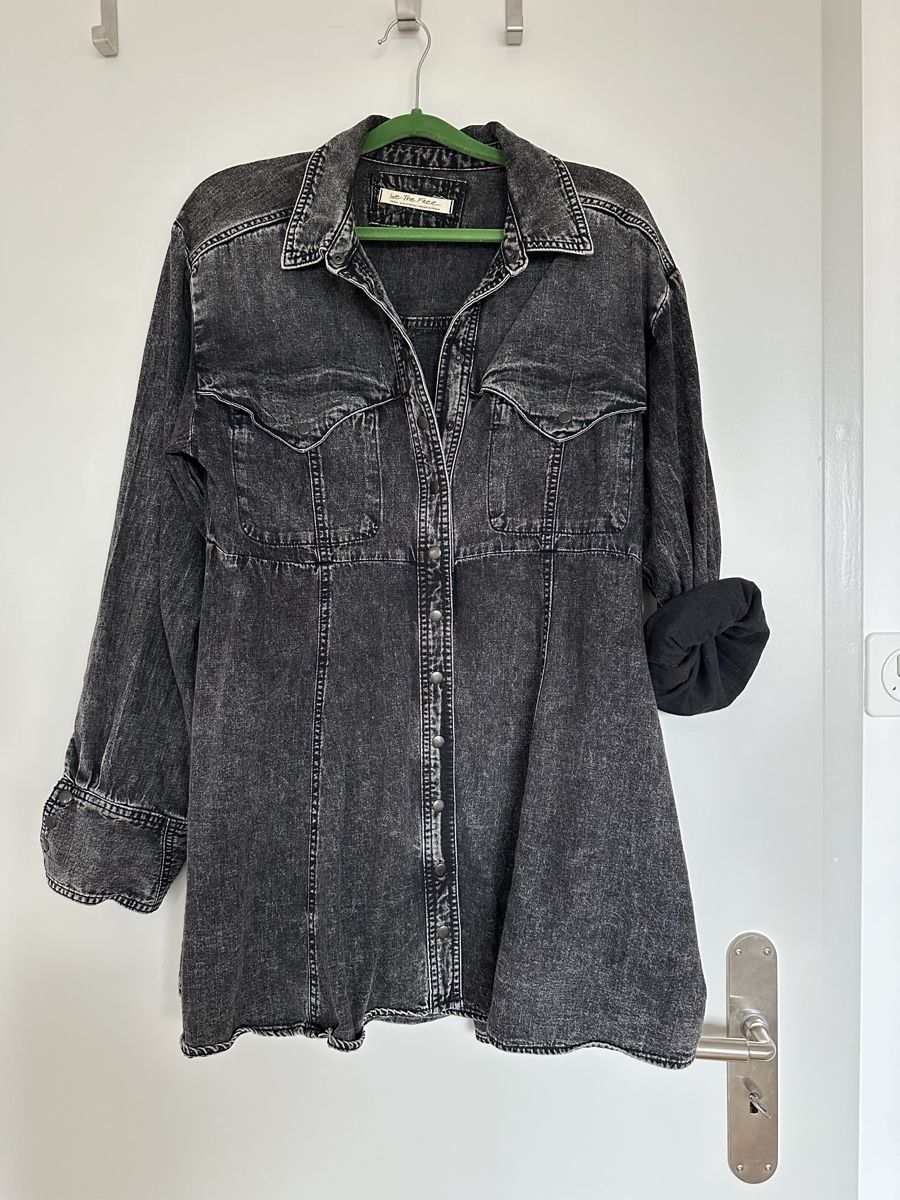 Vestiti: We The Free Hemd-Kleid, Gr. S – Usato da Basel venduto da Val_8xhs