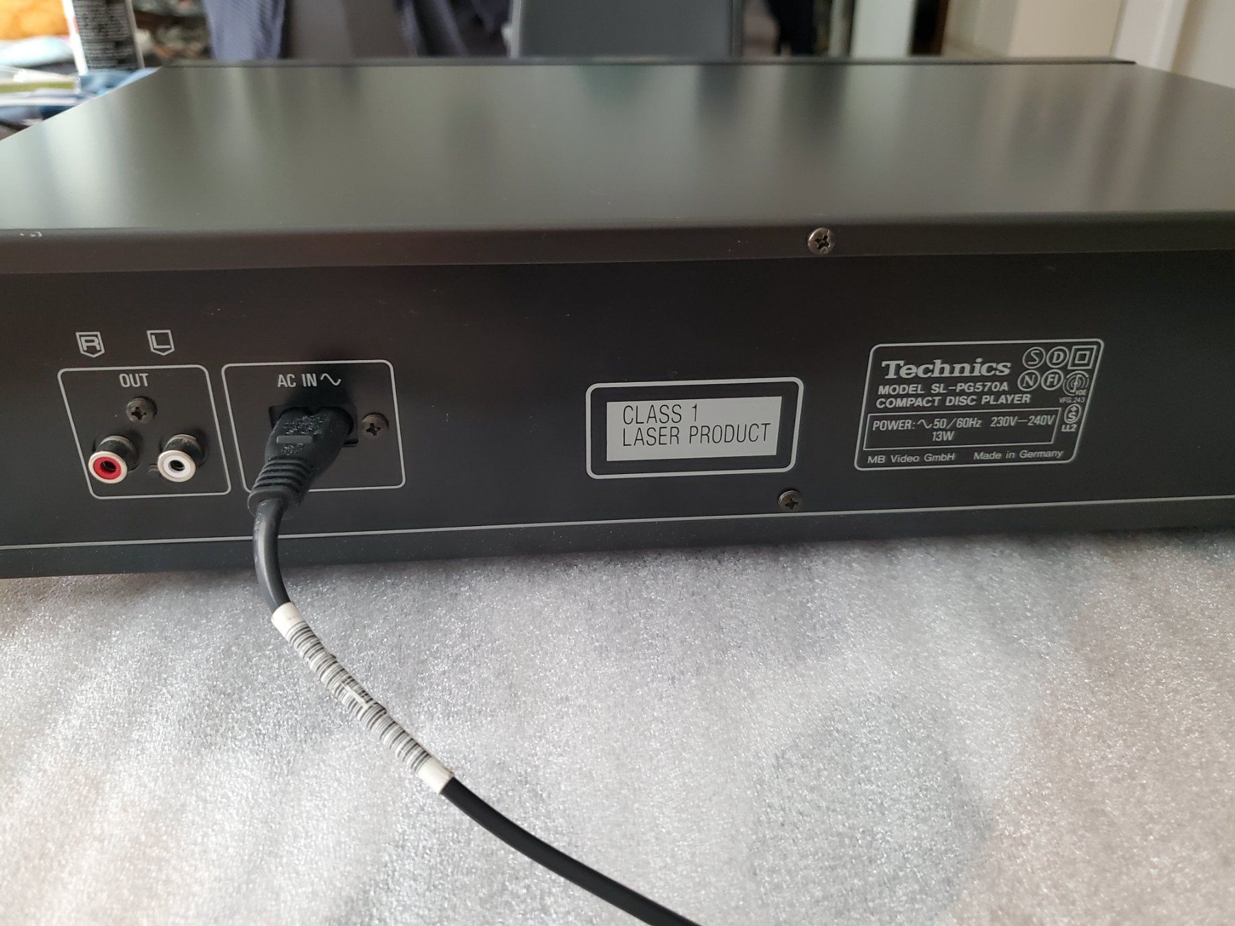 Technics Lettore multimediale & Streamer: 🎶 Technics SL-PG570A Hifi, révisé/révidiert – Usato da Delémont venduto da Gerald12 4