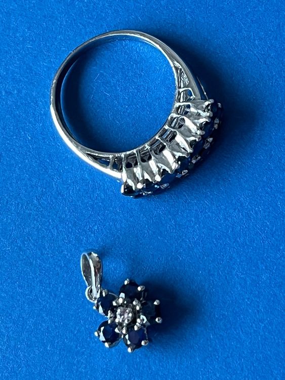 Halskette Mit Mattem Edelstahl Ring Der O Anhänger - In Eisen