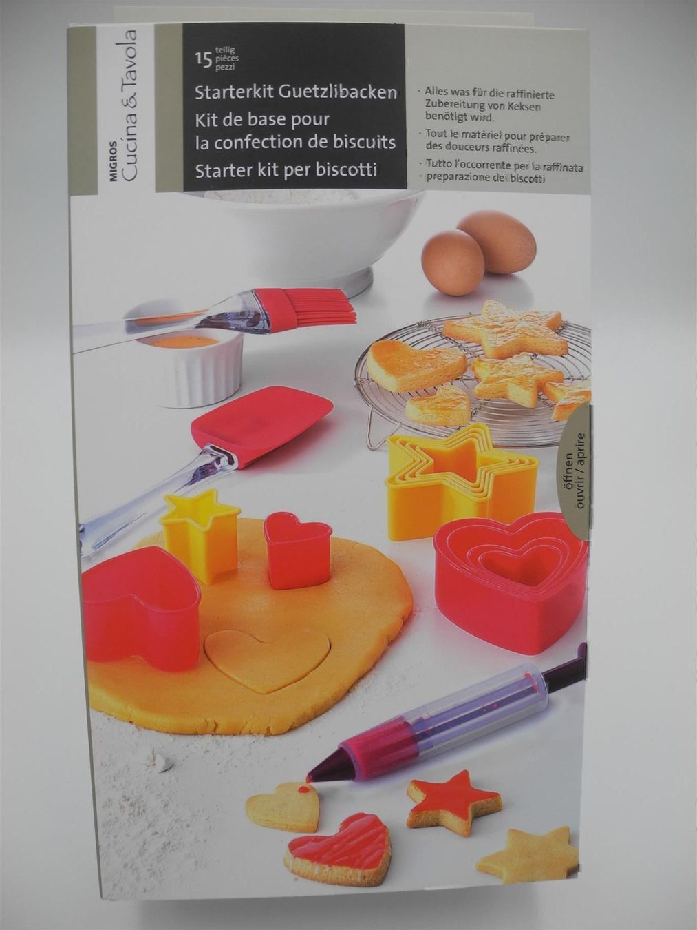 Backformen: Starterkit Guetzlibacken, 15 teilig – Neu und originalverpackt aus Kottwil von Crazyrolf