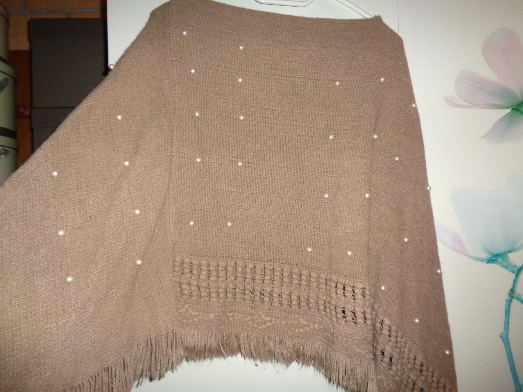 Altro in Moda donna: *** Poncho *** / mit Perlen – Usato da Othmarsingen venduto da Leuchtturmlady 2