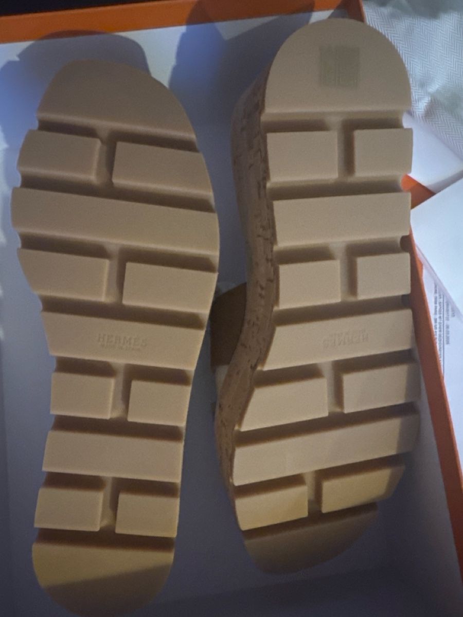 Hermès Scarpe da donna: Hermès Sandalen Eze Gr. 38 Leder Braun Neu – Nuovo e nell'imballaggio originale da Emmen venduto da t_a_n88x 4